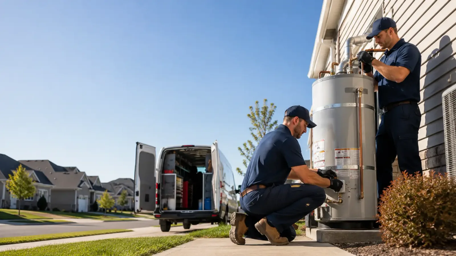 Water Heater Installation in Pierpont, OH